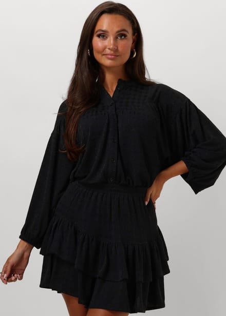 Refined Department Gabe Dames - Jurken - Zwart - Maat M