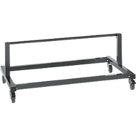 Packpool-onderzettafeldispenser, voor tafelbreedte 1500 mm, rolbreedte 930 mm, staal, antraciet