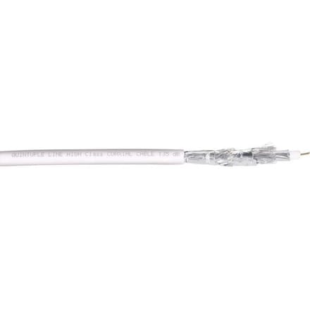 BKL Electronic 0806014/F Coaxkabel Buitendiameter: 8.20 mm 75 Ω 135 dB Wit 100 m