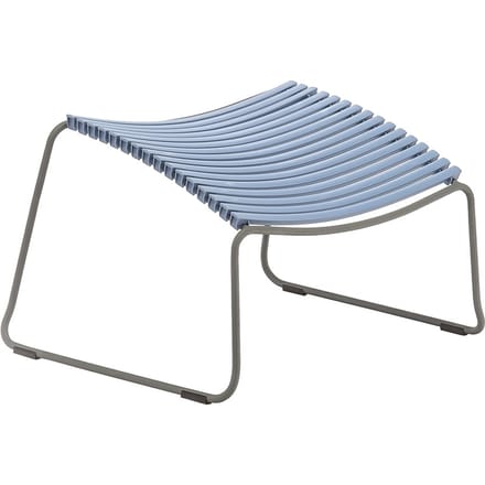 HOUE - Click Footrest Kruk schuin - duivenblauw