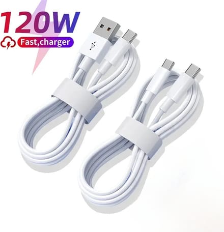 Usb A naar Usb C - Smartkabel - 1 meter - snel laden- data overdracht - extra sterk