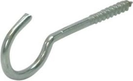 Schroefhaak - blank - 3.3 x 36 mm (5 stuks)