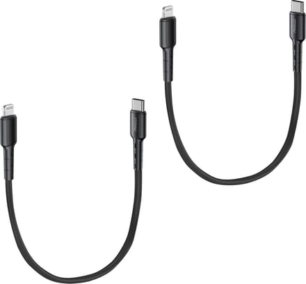 Oplaadkabel - Geschikt voor Usb C naar Lightning kabel - 30cm kort