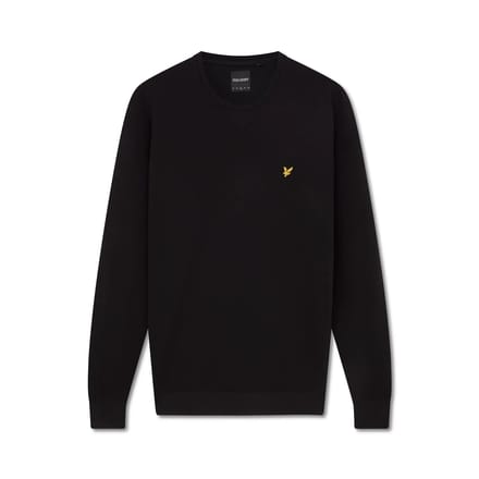Lyle & Scott Sweaters Crew Neck Swearshirt Zwart