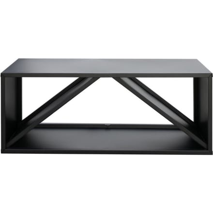 Westmann Hout Opslagrek Metaal WMLG983S - 34x104x40 cm - Zwart