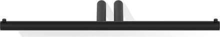 Mikado dubbele toiletrolhouder mat zwart