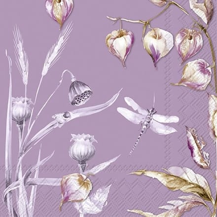 IHR - Lunch servetten - Nodin Violet