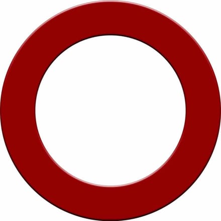 Designa Dartbord Surround Rood  Rood