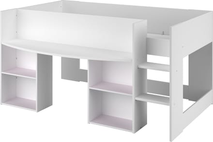 Parisot - Halfhoogslaper Pirouette - met koudschuimmatras - 90x200 - Wit