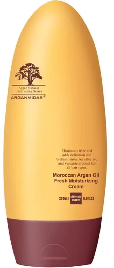 Arganmidas Marokkaanse Arganolie Frisse Hydraterende Crème / Arganolie Haarcrème 200 ml