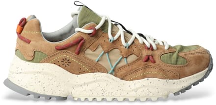 Flower Mountain Yamabushi groene sportschoenen
