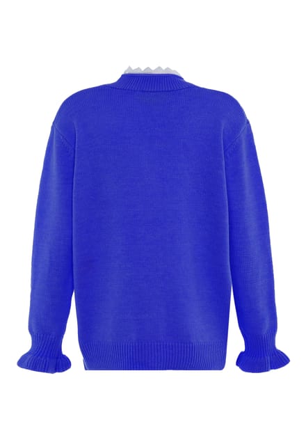 Faina Vest Dames blauw