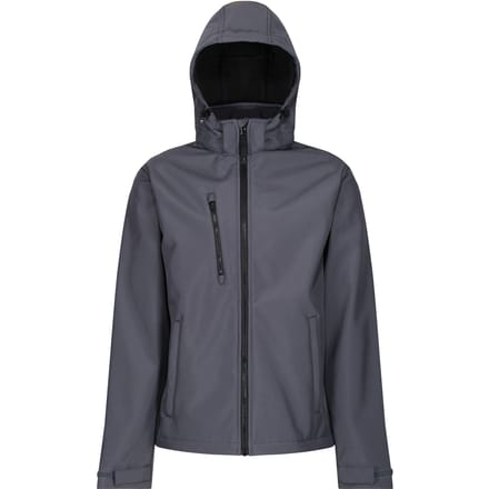 Regatta Heren Venturer 3-laags membraan Soft Shell Jas (Afdichting Grijs/Zwart)