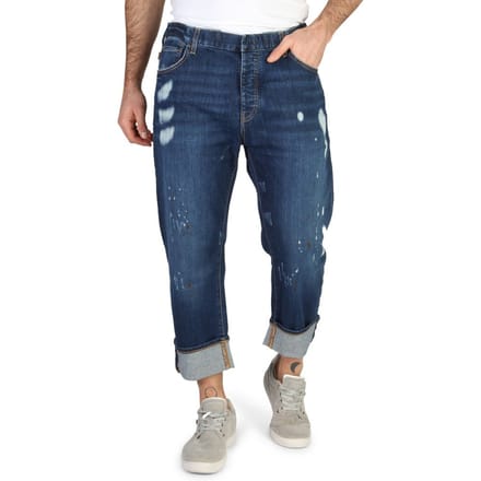 Emporio Armani   Boyfriend Lengte enkel  Blauw