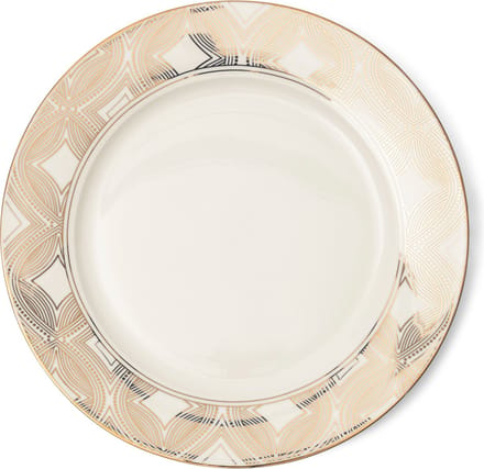 Riviera Maison Dinerborden Wit - Le Relais Dinner Plate