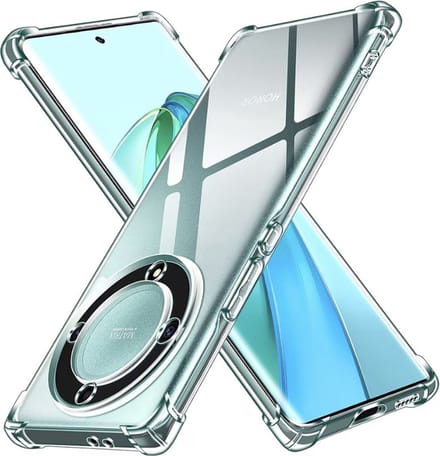 Hoesje geschikt voor HONOR Magic6 Lite - Techsuit Shockproof Silicone Back Cover - Transparant