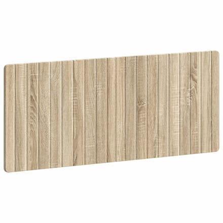 vidaXL - Wandgemonteerd - Hoofdbord - ZWOLLE - Sonoma - Eiken - Bewerkt - hout