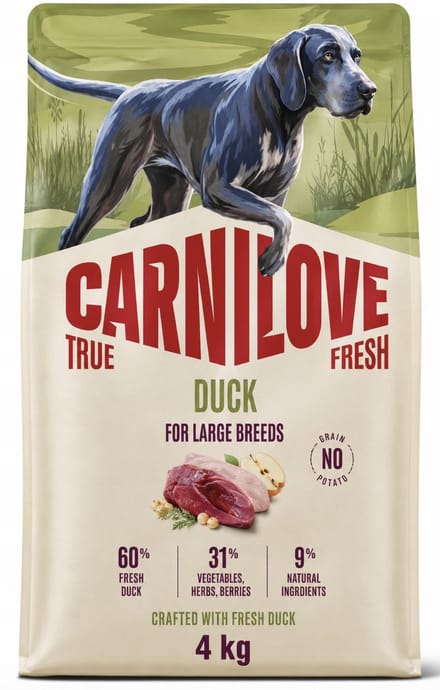 Carnilove True Fresh Duck Large Breed 4 kg