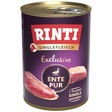 Rinti - Eenpersoonsvlees 12x400g - Pure eend