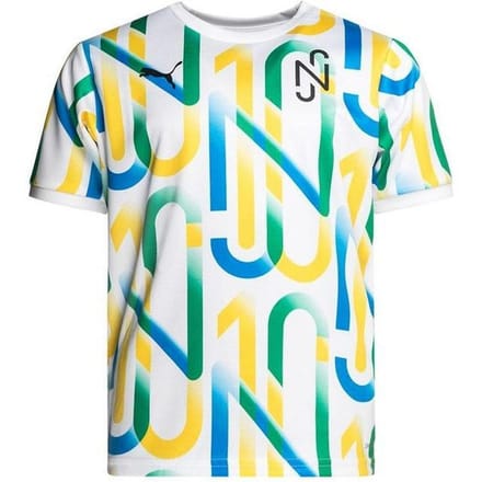 Puma x Neymar Jr. Korte Mouw Crew Hals Veelkleurig Kinder T-shirt 605569 05