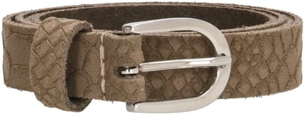 Old West Riem 2 cm Taupe Croco | Maat 105