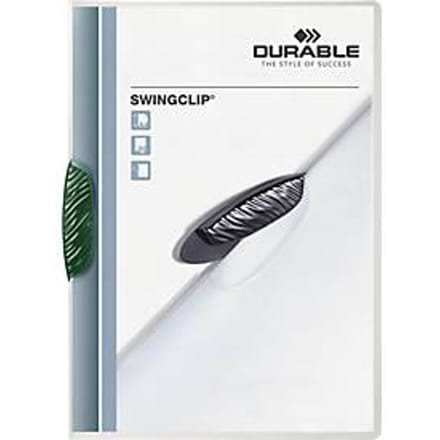 Durable Swingclip stofklepmap Polypropyleen (PP) Groen