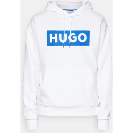 Hugo Nalves 10249110 Blue Hoodie Wit S Man