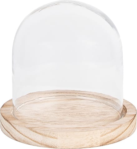 Clayre & Eef Stolp Ø 13x11 cm Bruin Hout