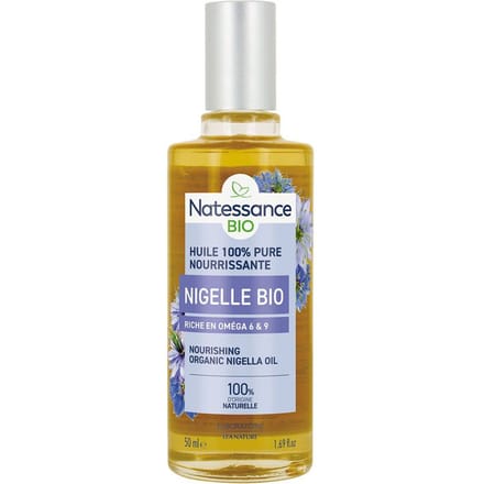 Natessance Biologische Nigella-olie 100% Puur 50 Etherische olie