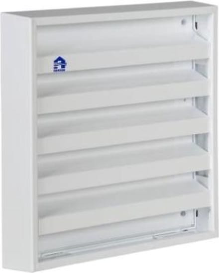 Renson muurrooster opbouw 165 x 165 mm wit