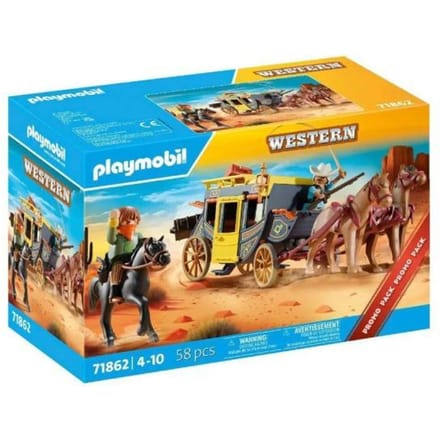 PLAYMOBIL 71862 PROMO Wilde Westen Postkoets Bouwsets
