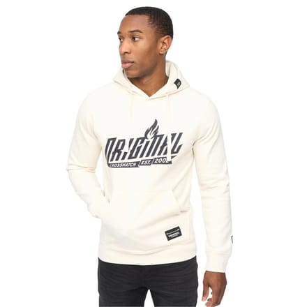 Crosshatch Heren Jampstead Hoodie (Lichte steen)