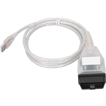 Câble de Diagnostic OBD2 Professionnel Haute Précision Câble Scanner Diangostic USB avec CD pour TIS white