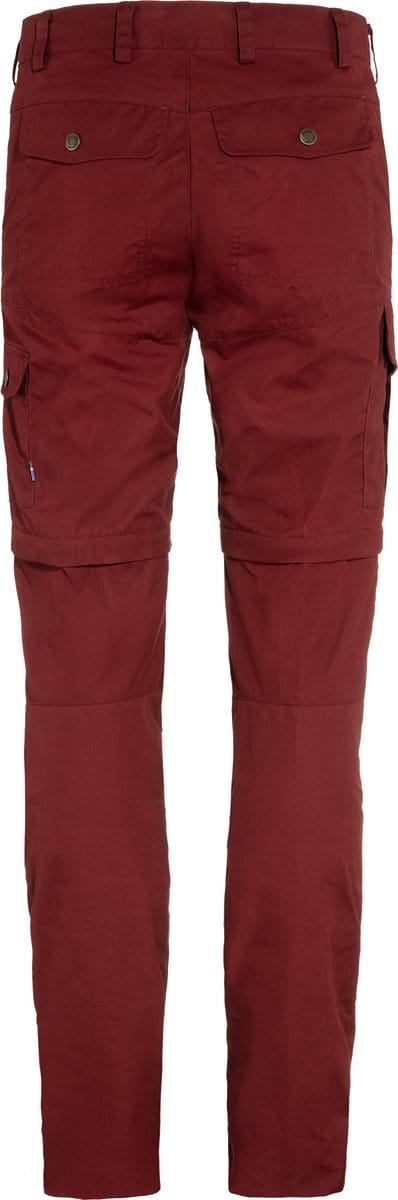 Fjällräven Karla Pro Zip-Off - Bordeaux red - Maat Damen_EU 36