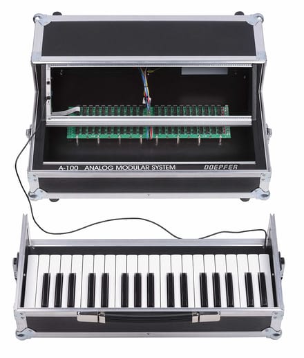 Doepfer A-100PBK with 3 octaves keyboard - Eurorack case