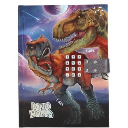 Depesche - Dino World dagboek met geheime code