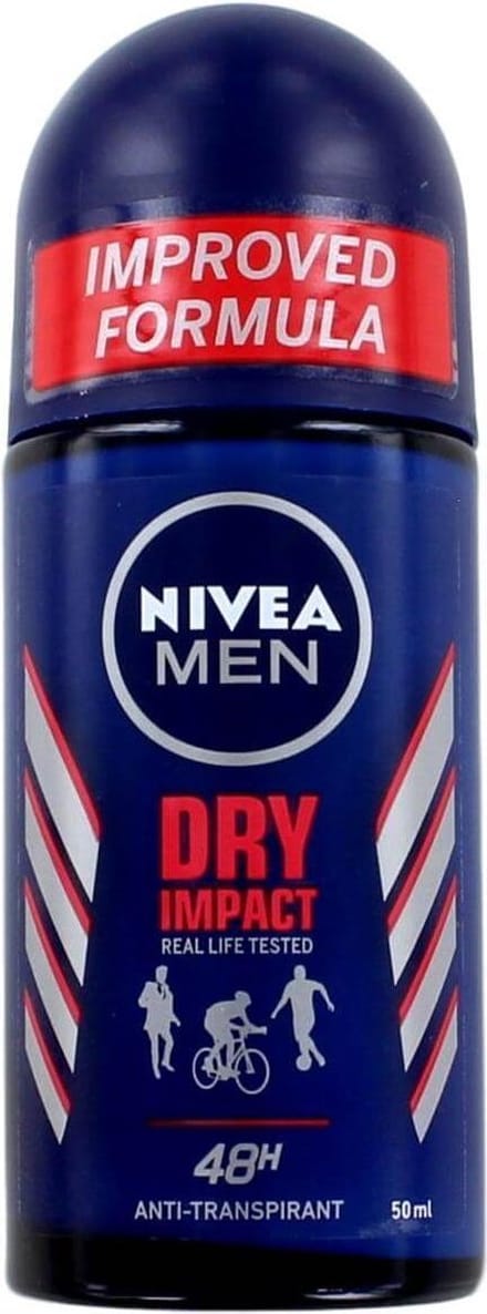 Nivea Men - Deodorant - Roller - Dry Impact - 50ml