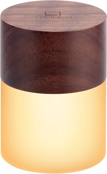 Gingko Large Lemelia Lamp - LED - Walnoothout