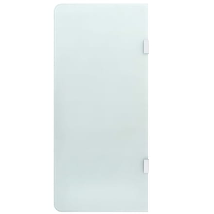 Urinoir Scheidingswand Wandmontage 90 x 40 cm Gehard Glas