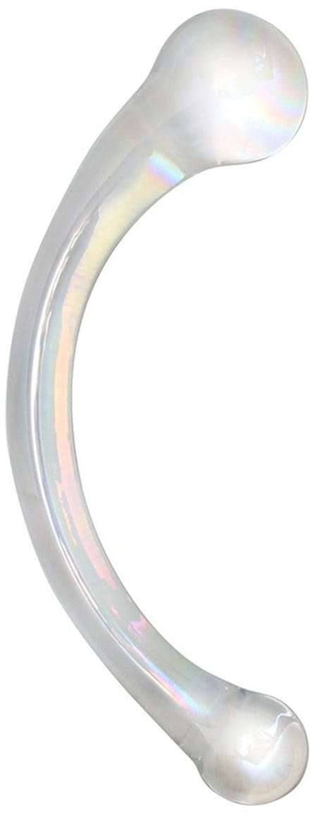 Rimba - Sensual Glass - Glazen Dildo Wanda - Transparant