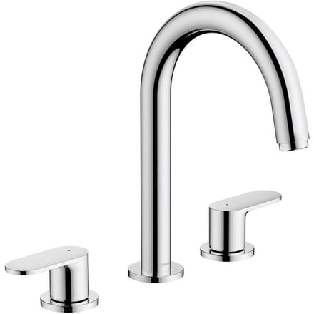 Hansgrohe Vernis Blend wastafelkraan - 166 met waste - hoogglans chroom