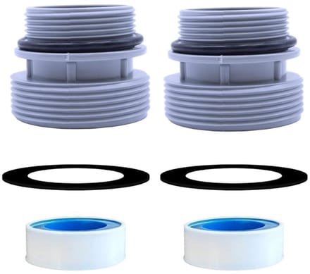Cosensi - Zwembadslangadapterset voor 40 mm Slang met Afdichting