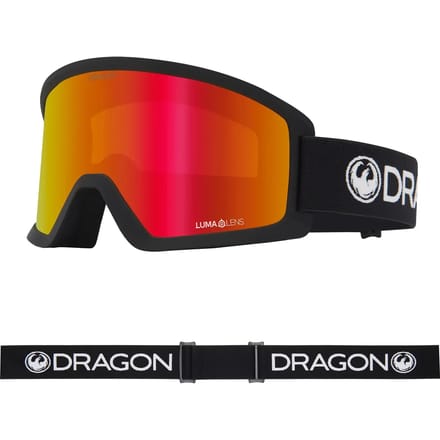 Dragon Alliance DX3 L OTG Skibril - Black/Red Ionized