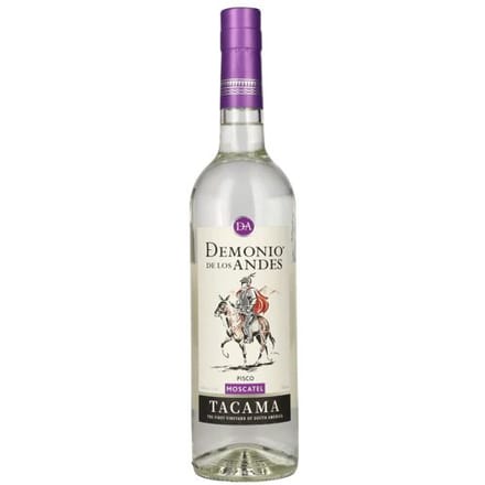 Tacama Demonio de los Andes MOSCATEL Pisco 40% Vol. 0,7l