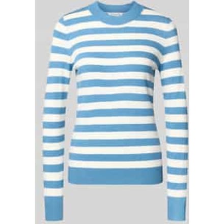 Gebreide pullover met ronde hals