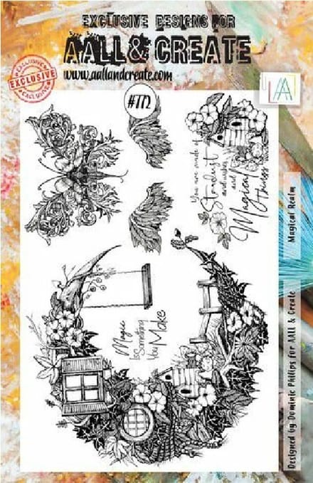 Aall & Create clearstamps A4 - Magical realm