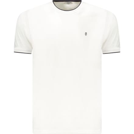 Coveri Verplaatsbare Witte Katoenen T-Shirt voor Mannen