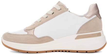 Ara - 1257702 GARDA - Lage sneakersDames sneakers - Kleur: Wit/beige - Maat: 38