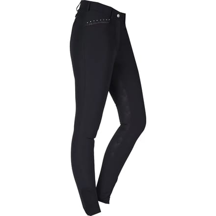 Horka Rijbroek Alexa Dames Micropolyester Zwart Maat 42