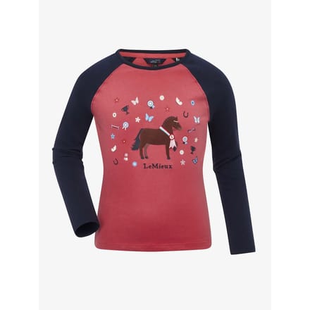 Paardrij-sweatshirt voor kinderen LeMieux Jamie Chancer